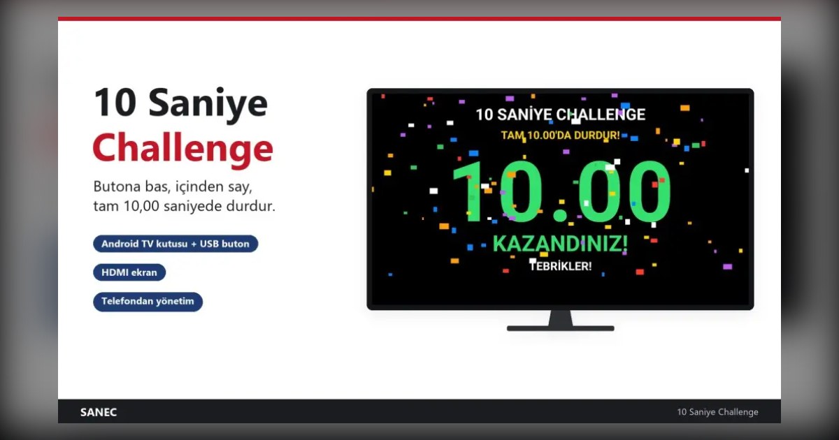 10 Saniye Challenge Nedir? Fuar ve Mağaza İçin Zamanı Durdur Oyunu Rehberi