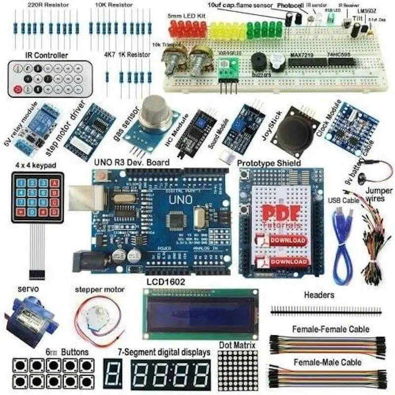 Arduino Başlangıç Seti Nedir? Uno R3 Ultimate Set İçeriği ve Proje Rehberi
