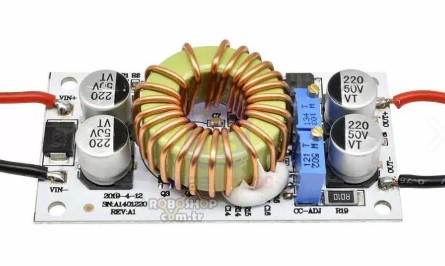 DC-DC 10-50V 6A Voltaj Yükseltici 250W Step Up Boost Modül