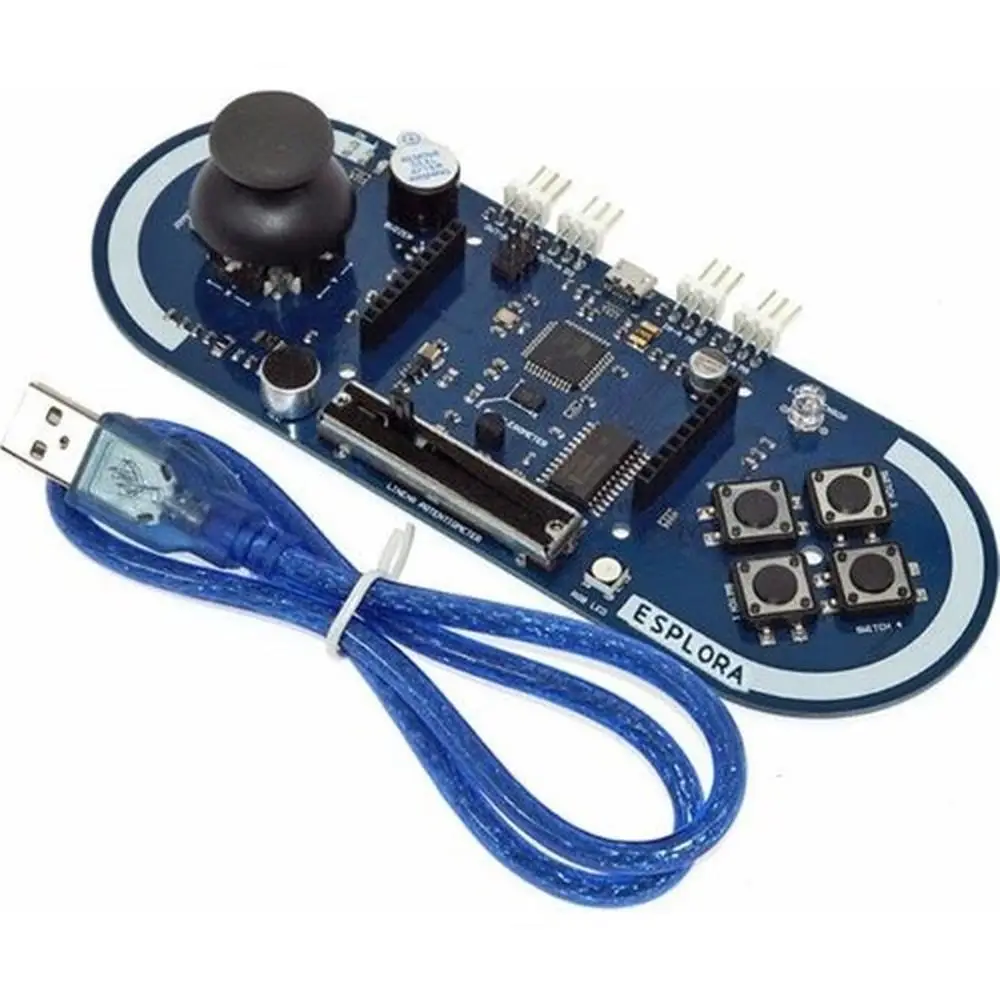 Esplora Bord ATmega32U4 Mikro USB Kablo ile Arduino – Özellikleri, Kullanım Alanları ve Fiyatı