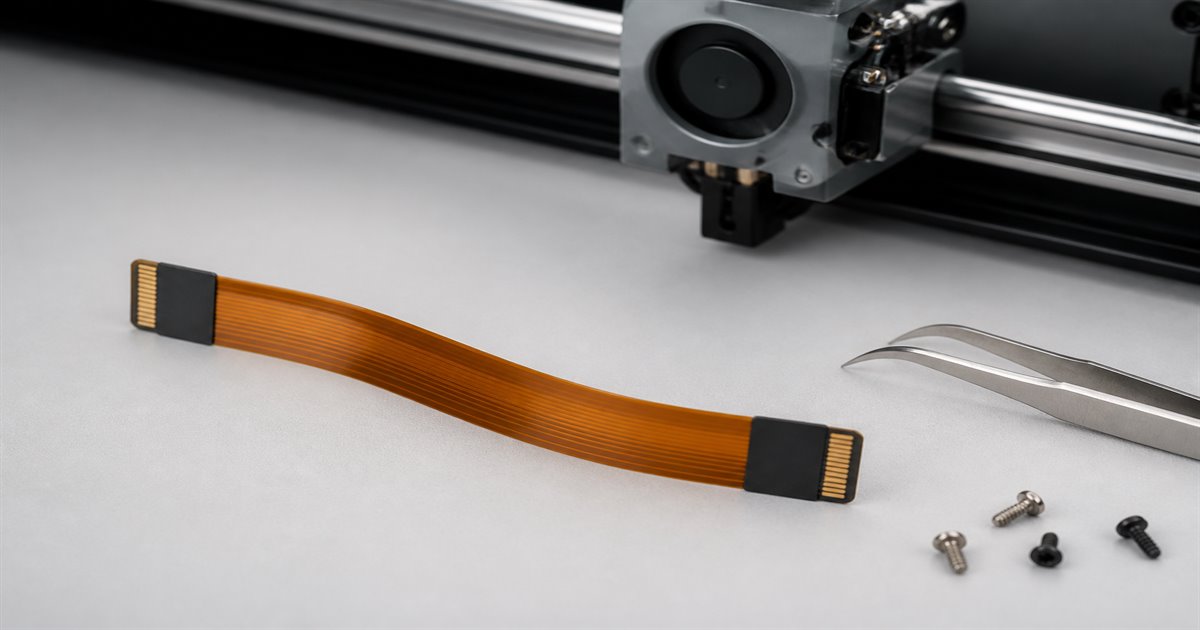 K1 Flex Cable Nedir? Creality K1 Esnek Bağlantı Kablosu Değişim Rehberi