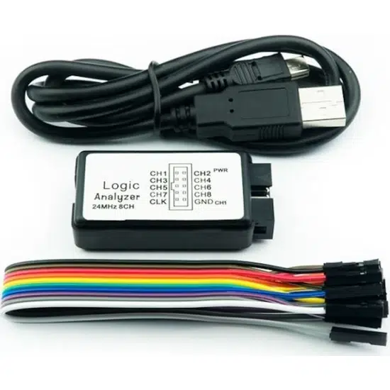 Lojik Analizör Nedir? 8 Kanal 24 MHz USB Analizör Rehberi