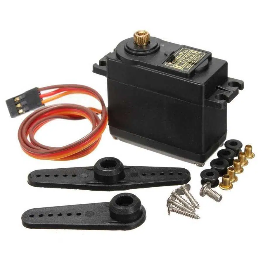 MG995 Servo Motor Nedir? Metal Dişli Yüksek Tork Rehberi