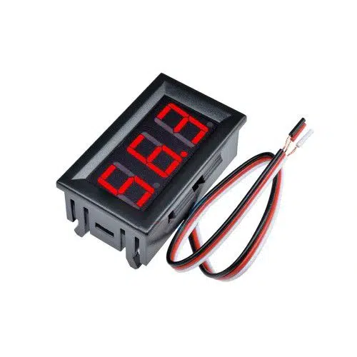 Panel Tipi Dijital Voltmetre Nedir? DC 0-100V Bağlantı Rehberi