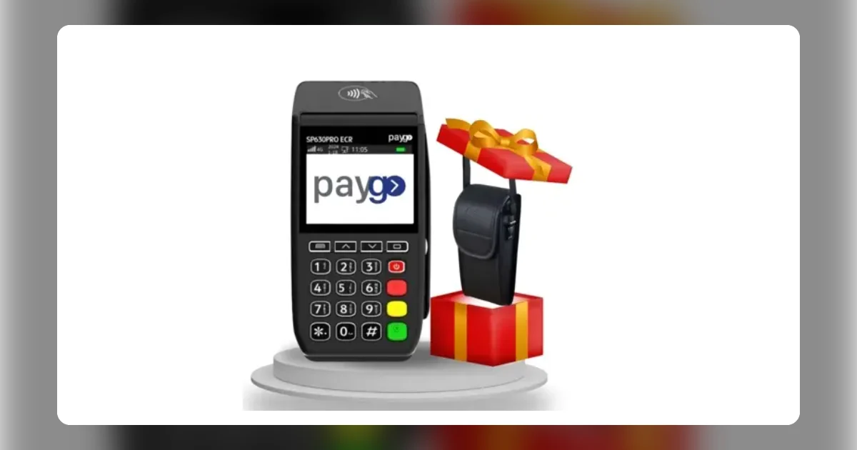 Paygo SP630 Pro ECR 4G + Mobil Çanta: Seyyar Satış ve Akaryakıt için Yazarkasa
