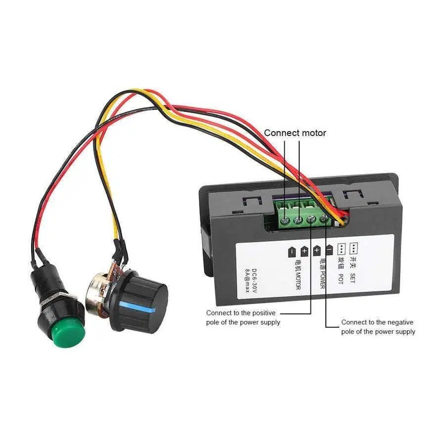 PWM Motor Hız Kontrol Devresi Nedir? DC 6-30V 5A Rehberi