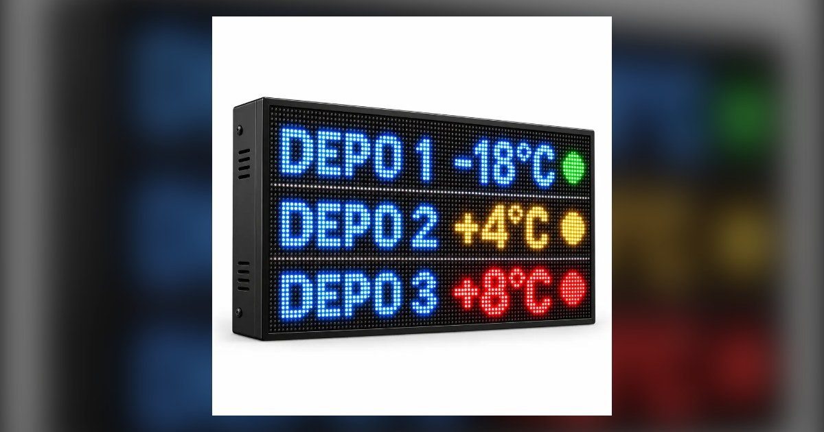 Soğuk Zincir Depo Sıcaklık Tabelası Nedir? Soğuk Hava Deposu Takip Rehberi