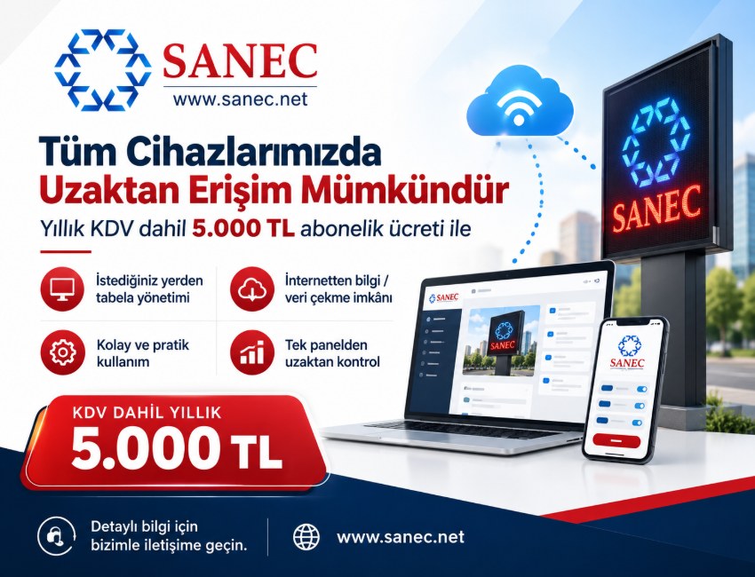 Tüm Cihazlarımızda Uzaktan Erişim