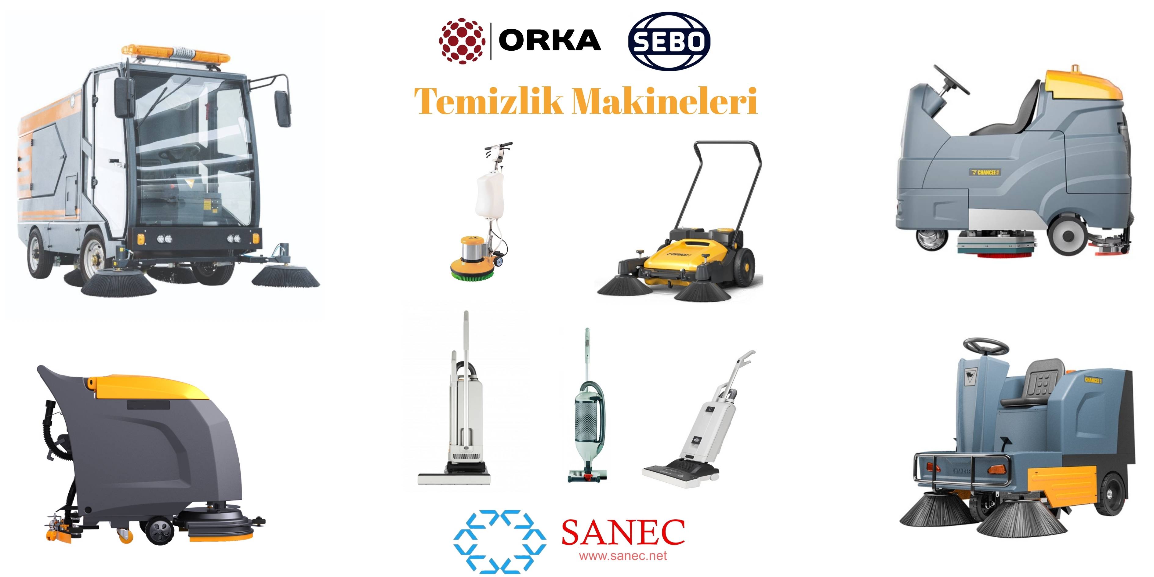 Orka sebo temizlik makineleri