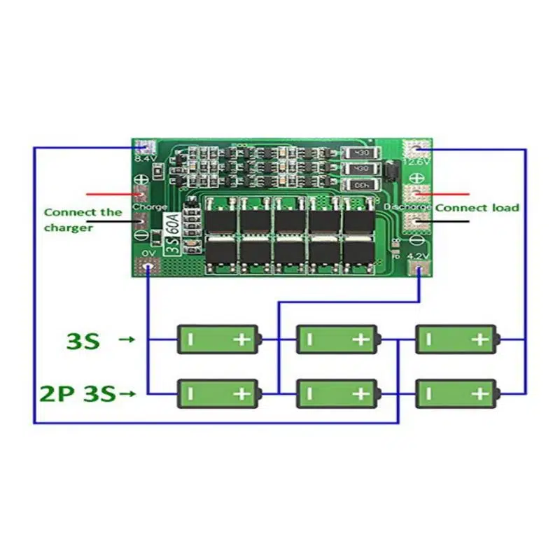 3S 60A Bms Devresi Balansl 