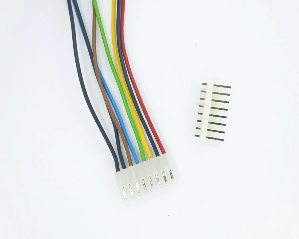 5,08MM 8 PİN KABLOLU KONNEKTÖR TAKIM 20CM - 2,50MM - ÇİFT TARAFLI 5,08MM 8 PİN KABLOLU KONNEKTÖR TAKIM 20CM - 2,50MM - ÇİFT TARAFLI