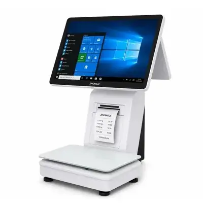 Anypay Ts9d Acs İ5 8gb Ram Terazi Pos 15.6″ Dokunmatik Ekran 11.6″ Müşteri Ekranlı Fiş Yazıcılı