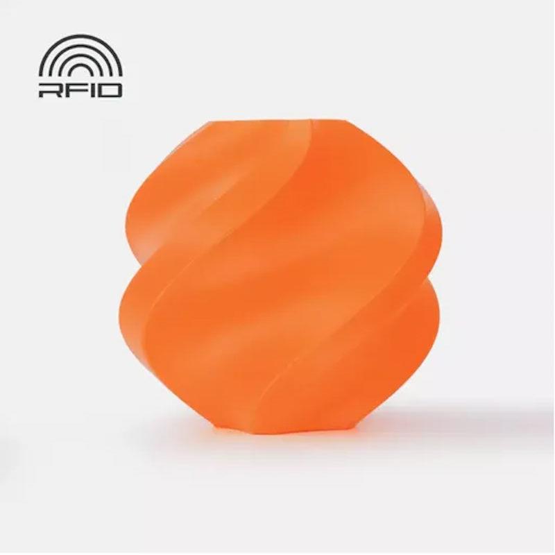 Bambu PA6 GF Orange With Bambu Reusable Spool Bambu PA6 GF Orange With Bambu Reusable Spool