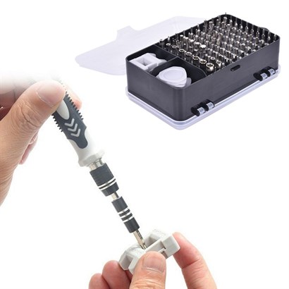 115 in 1 Hassas Tornavida Onarım Alet Manyetik Sürücü Kitli Elektronik Hassas Tornavida Seti 115 in 1 Hassas Tornavida Onarım Alet Manyetik Sürücü Kitli Elektronik Hassas Tornavida Seti
