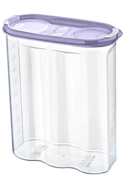 SANEC® 2 Kapaklı Ölçekli Erzak Kuru Gıda Saklama Kutusu Kabı 2,4 Litre SANEC® 2 Kapaklı Ölçekli Erzak Kuru Gıda Saklama Kutusu Kabı 2,4 Litre