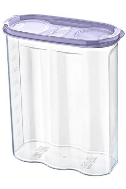 SANEC® 2 Kapaklı Ölçekli Erzak Kuru Gıda Saklama Kutusu Kabı 2,4 Litre SANEC® 2 Kapaklı Ölçekli Erzak Kuru Gıda Saklama Kutusu Kabı 2,4 Litre