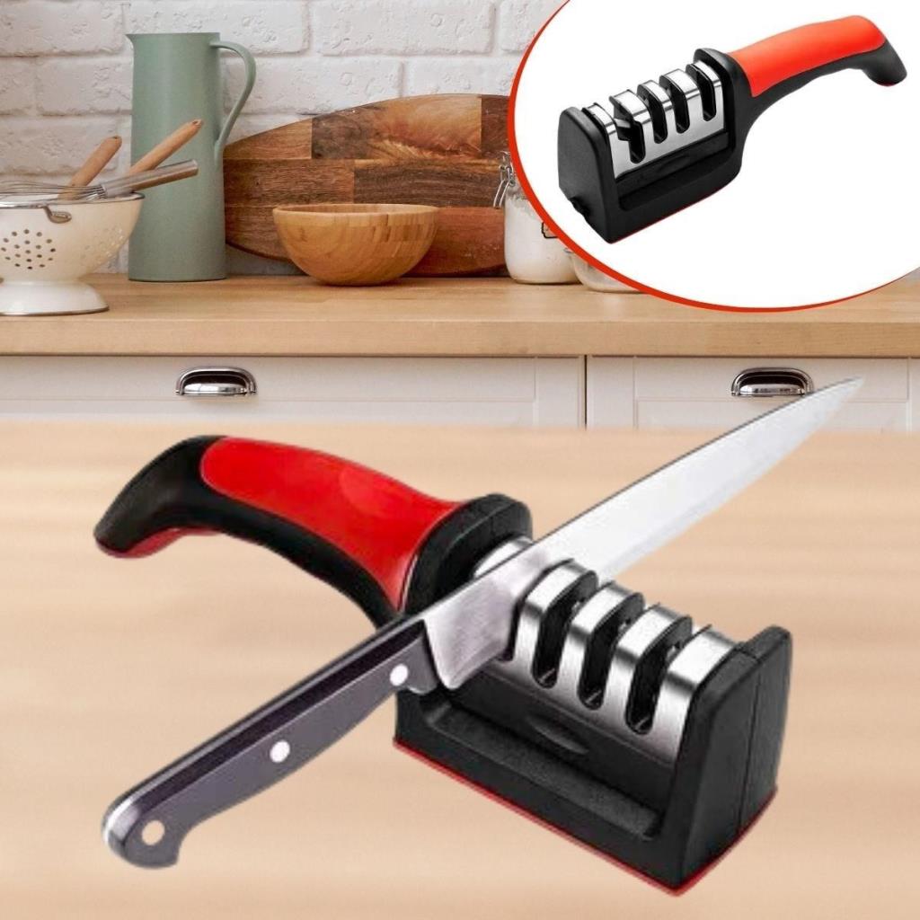 4 Aşamaları Kaymaz Taban Hızlı Bıçak Makas Bileme Aracı 4 Aşamaları Kaymaz Taban Hızlı Bıçak Makas Bileme Aracı