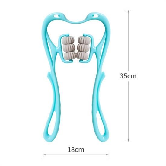 SANEC® Çok Fonksiyonlu Manuel Altı Tekerlekli Boyun Masaj Aleti SANEC® Çok Fonksiyonlu Manuel Altı Tekerlekli Boyun Masaj Aleti