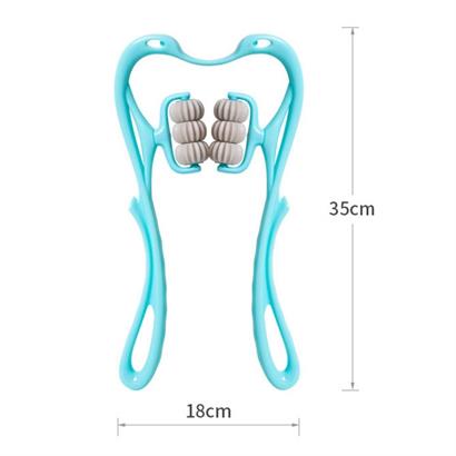 SANEC® Çok Fonksiyonlu Manuel Altı Tekerlekli Boyun Masaj Aleti SANEC® Çok Fonksiyonlu Manuel Altı Tekerlekli Boyun Masaj Aleti