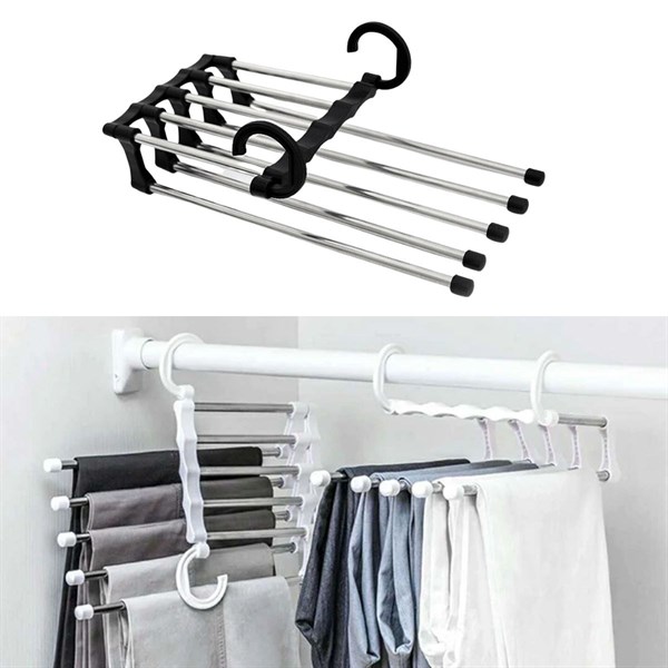 Hareketli Dolap İçi Pantolon Kravat Şal Askı Sistemi Düzenleyici Katmanlı Askılık Organizer Hareketli Dolap İçi Pantolon Kravat Şal Askı Sistemi Düzenleyici Katmanlı Askılık Organizer