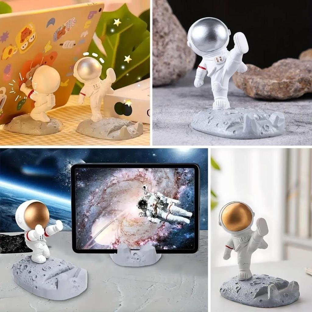 SANEC® Mini Astronot Model Telefon ve Tablet Tutucu Standı SANEC® Mini Astronot Model Telefon ve Tablet Tutucu Standı