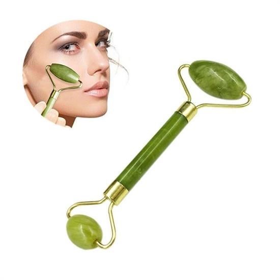 SANEC® Özel Süngerli Kutusunda Kırılmaz Çift Taraflı 2li Cilt Yüz Masaj Aleti Jade Roller Yeşim Taş SANEC® Özel Süngerli Kutusunda Kırılmaz Çift Taraflı 2li Cilt Yüz Masaj Aleti Jade Roller Yeşim Taş