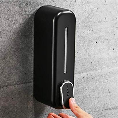 SANEC ® Siyah Duvara Monte Sıvı Sabunluk Dispenser 300 ml SANEC ® Siyah Duvara Monte Sıvı Sabunluk Dispenser 300 ml