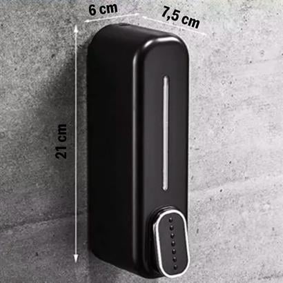 SANEC ® Siyah Duvara Monte Sıvı Sabunluk Dispenser 300 ml SANEC ® Siyah Duvara Monte Sıvı Sabunluk Dispenser 300 ml