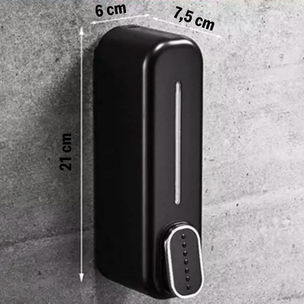 SANEC ® Siyah Duvara Monte Sıvı Sabunluk Dispenser 300 ml SANEC ® Siyah Duvara Monte Sıvı Sabunluk Dispenser 300 ml