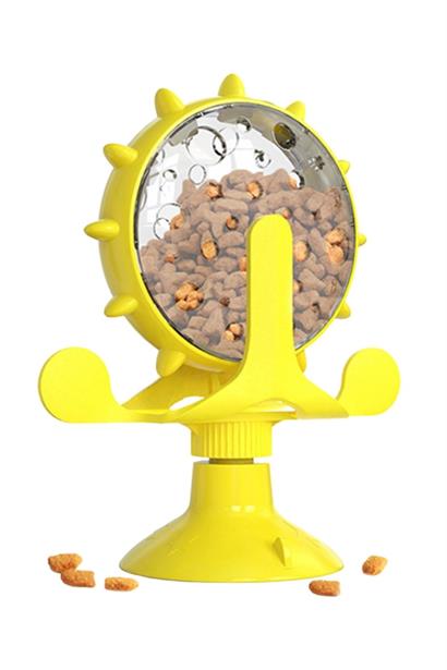 SANEC® Vantuzlu Zilli İnteraktif Dönebilen Mama Kaplı Renkli Eğlenceli Eğitici Kedi Oyuncağı SANEC® Vantuzlu Zilli İnteraktif Dönebilen Mama Kaplı Renkli Eğlenceli Eğitici Kedi Oyuncağı