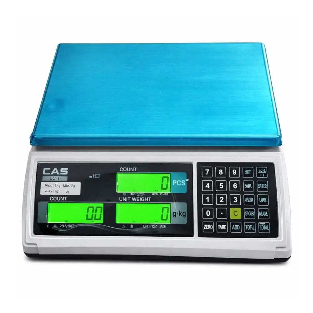 Cas EC-II Sayım Terazisi 15 Kg 0,5 Gr