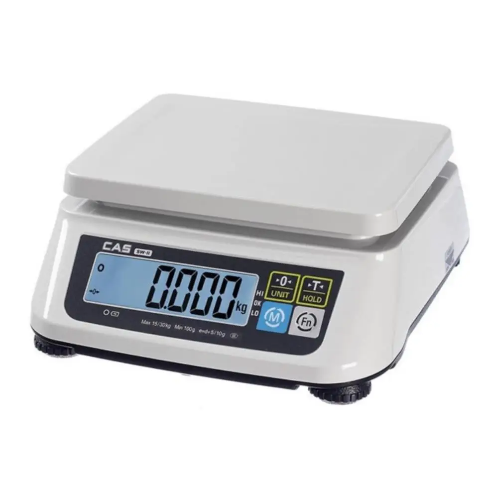 Cas SW Akülü Çift Gösterge (15 Kg) 2 Gr Tartım Terazisi
