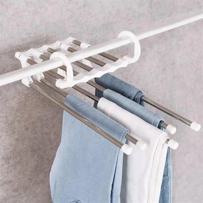 Hareketli Dolap İçi Pantolon Kravat Şal Askı Sistemi Düzenleyici Katmanlı Askılık Organizer Hareketli Dolap İçi Pantolon Kravat Şal Askı Sistemi Düzenleyici Katmanlı Askılık Organizer