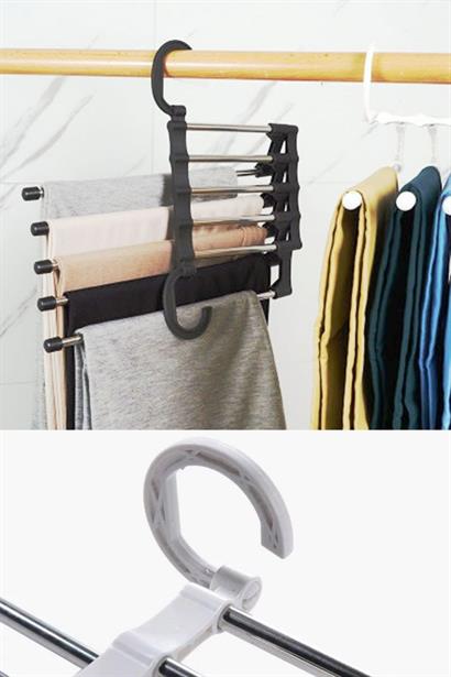 Hareketli Dolap İçi Pantolon Kravat Şal Askı Sistemi Düzenleyici Katmanlı Askılık Organizer Hareketli Dolap İçi Pantolon Kravat Şal Askı Sistemi Düzenleyici Katmanlı Askılık Organizer