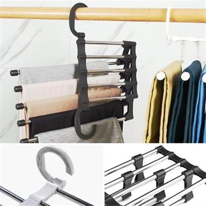 Hareketli Dolap İçi Pantolon Kravat Şal Askı Sistemi Düzenleyici Katmanlı Askılık Organizer Hareketli Dolap İçi Pantolon Kravat Şal Askı Sistemi Düzenleyici Katmanlı Askılık Organizer
