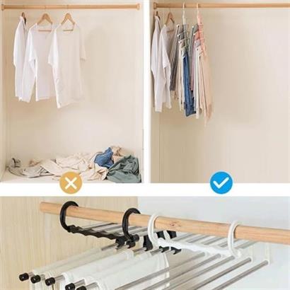 Hareketli Dolap İçi Pantolon Kravat Şal Askı Sistemi Düzenleyici Katmanlı Askılık Organizer Hareketli Dolap İçi Pantolon Kravat Şal Askı Sistemi Düzenleyici Katmanlı Askılık Organizer