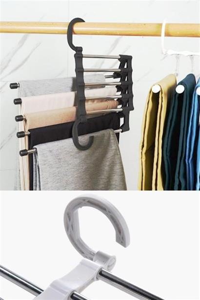 Hareketli Dolap İçi Pantolon Kravat Şal Askı Sistemi Düzenleyici Katmanlı Askılık Organizer Hareketli Dolap İçi Pantolon Kravat Şal Askı Sistemi Düzenleyici Katmanlı Askılık Organizer