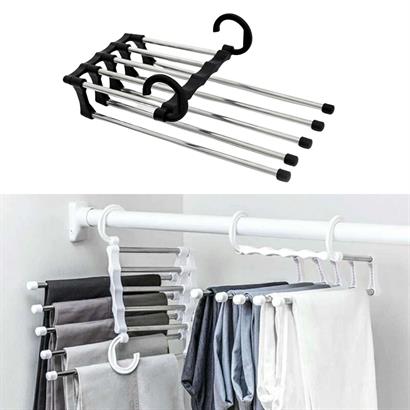 Hareketli Dolap İçi Pantolon Kravat Şal Askı Sistemi Düzenleyici Katmanlı Askılık Organizer Hareketli Dolap İçi Pantolon Kravat Şal Askı Sistemi Düzenleyici Katmanlı Askılık Organizer