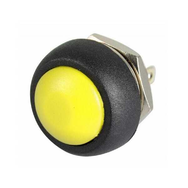 IC-184 Buton 12mm PBS33B - Sarı IC-184 Buton 12mm PBS33B - Sarı