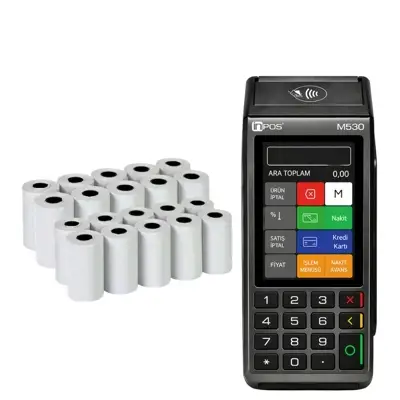 İnPOS M530 4G YazarKasa Pos + 20 Adet rulo Hediye