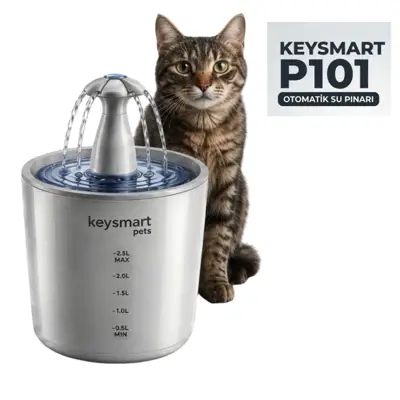 Keysmart P101 Otomatik Su Pınarı 2.5L
