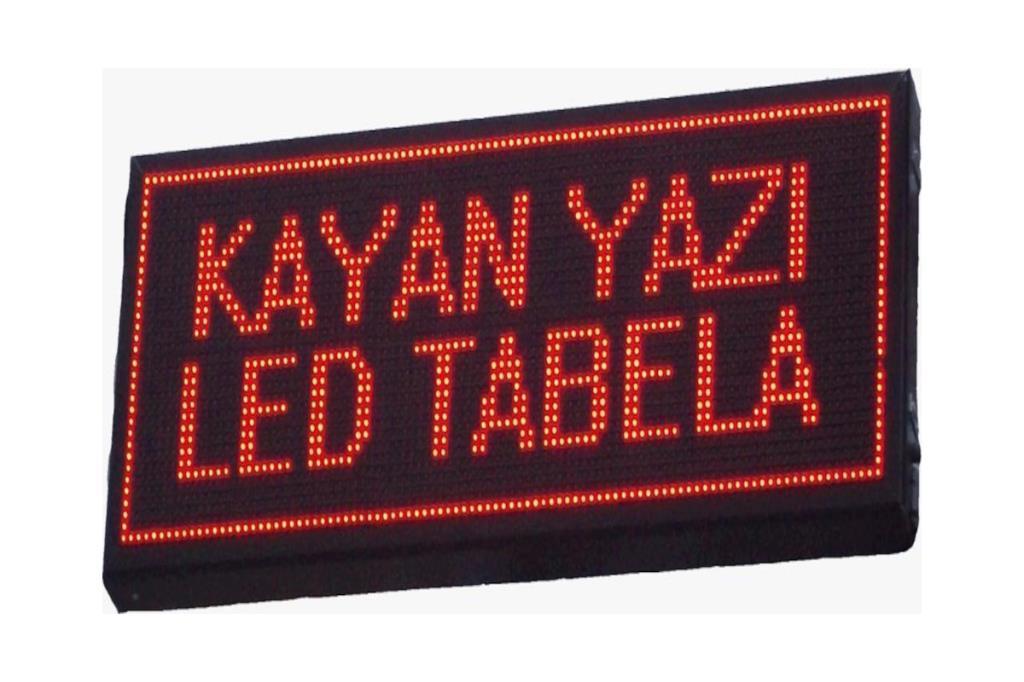 Led Tabela 80x256cm Kayan Yazı Led Tabela 80x256cm Kayan Yazı