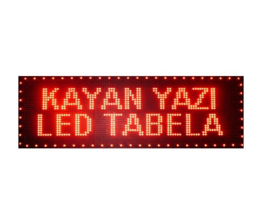 Led Tabela 80x256cm Kayan Yazı Led Tabela 80x256cm Kayan Yazı