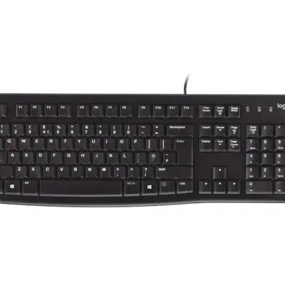Logitech K120 Kablolu Klavye Siyah (920-002505)