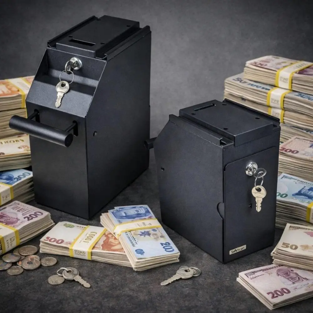 Nexpay MS-102 Güvenli kasa Para Çekmecesi (Gece Kasası) Anahtarlı
