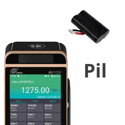 Pax A910sf Uyumlu B910sf Lityum Pil