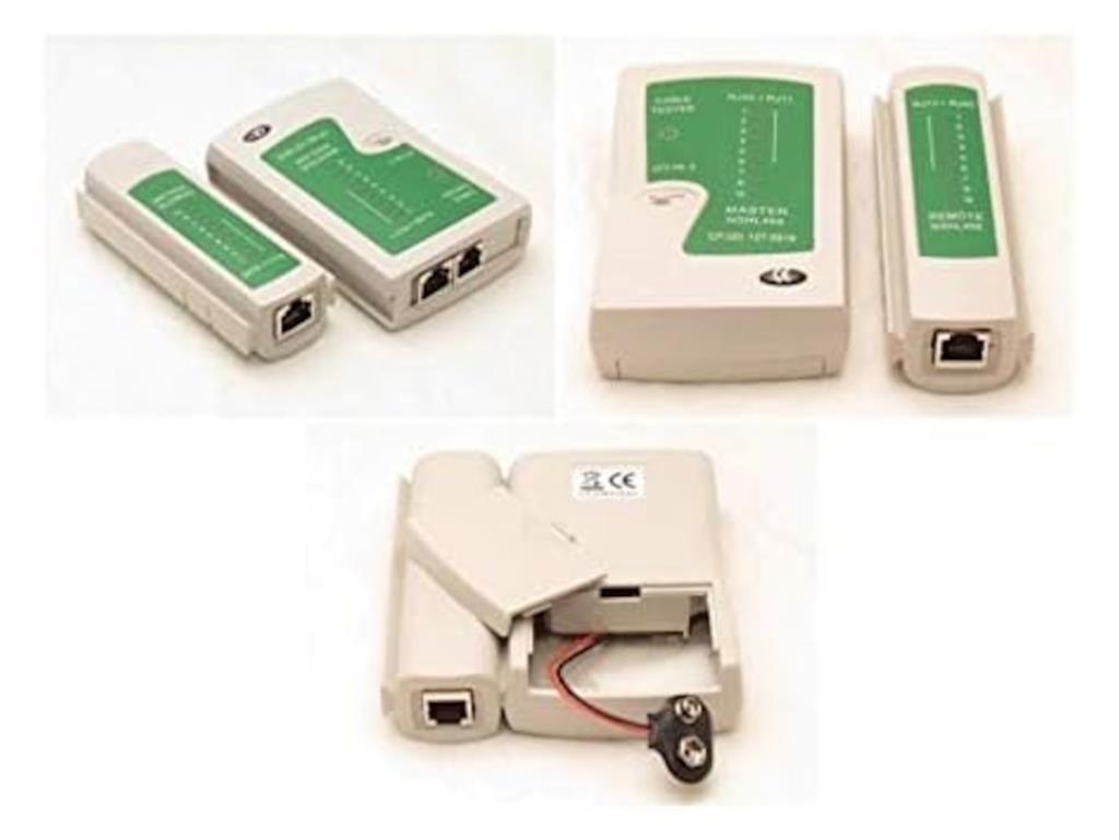 Rj11 Rj45 Cat5 Network Kablo Tester Test Kontrol Bağlantı Cihazı LEDli Rj11 Rj45 Cat5 Network Kablo Tester Test Kontrol Bağlantı Cihazı LEDli
