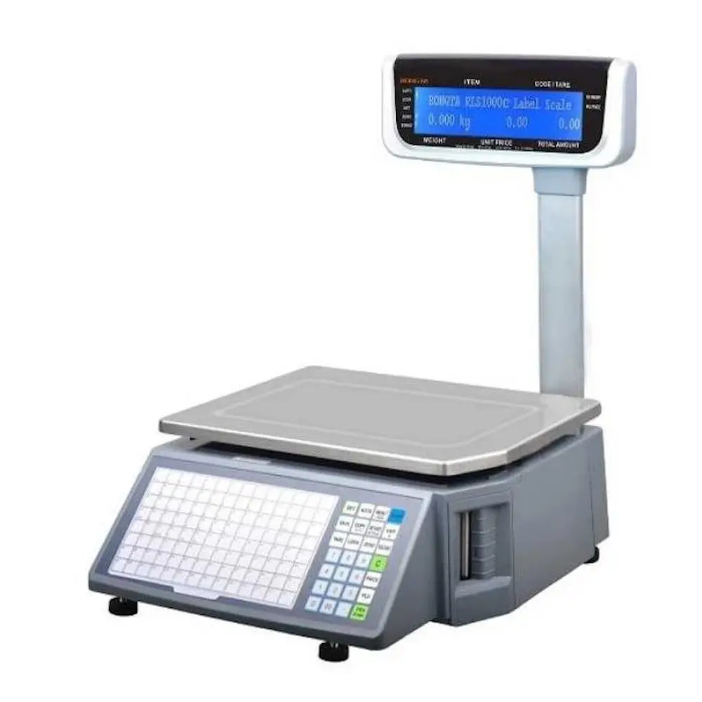 Rongta RLS1000C Barkodlu 15 kG Etiket Yazan Network Terazi
