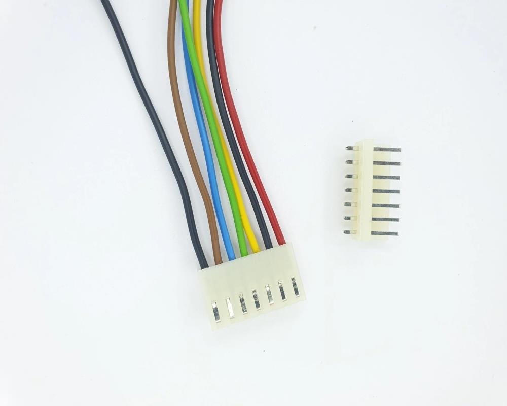 SANEC 3,96MM 7 PİN KABLOLU KONNEKTÖR TAKIM 10CM - 1,50MM - ÇİFT TARAFLI SANEC 3,96MM 7 PİN KABLOLU KONNEKTÖR TAKIM 10CM - 1,50MM - ÇİFT TARAFLI