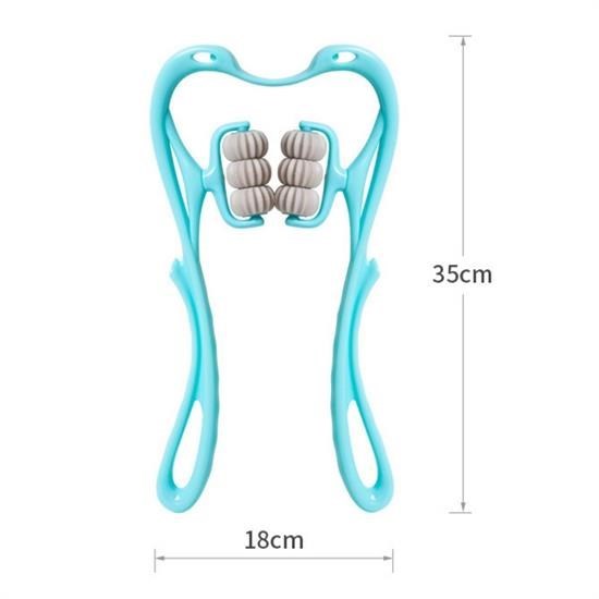 SANEC® Çok Fonksiyonlu Manuel Altı Tekerlekli Boyun Masaj Aleti SANEC® Çok Fonksiyonlu Manuel Altı Tekerlekli Boyun Masaj Aleti